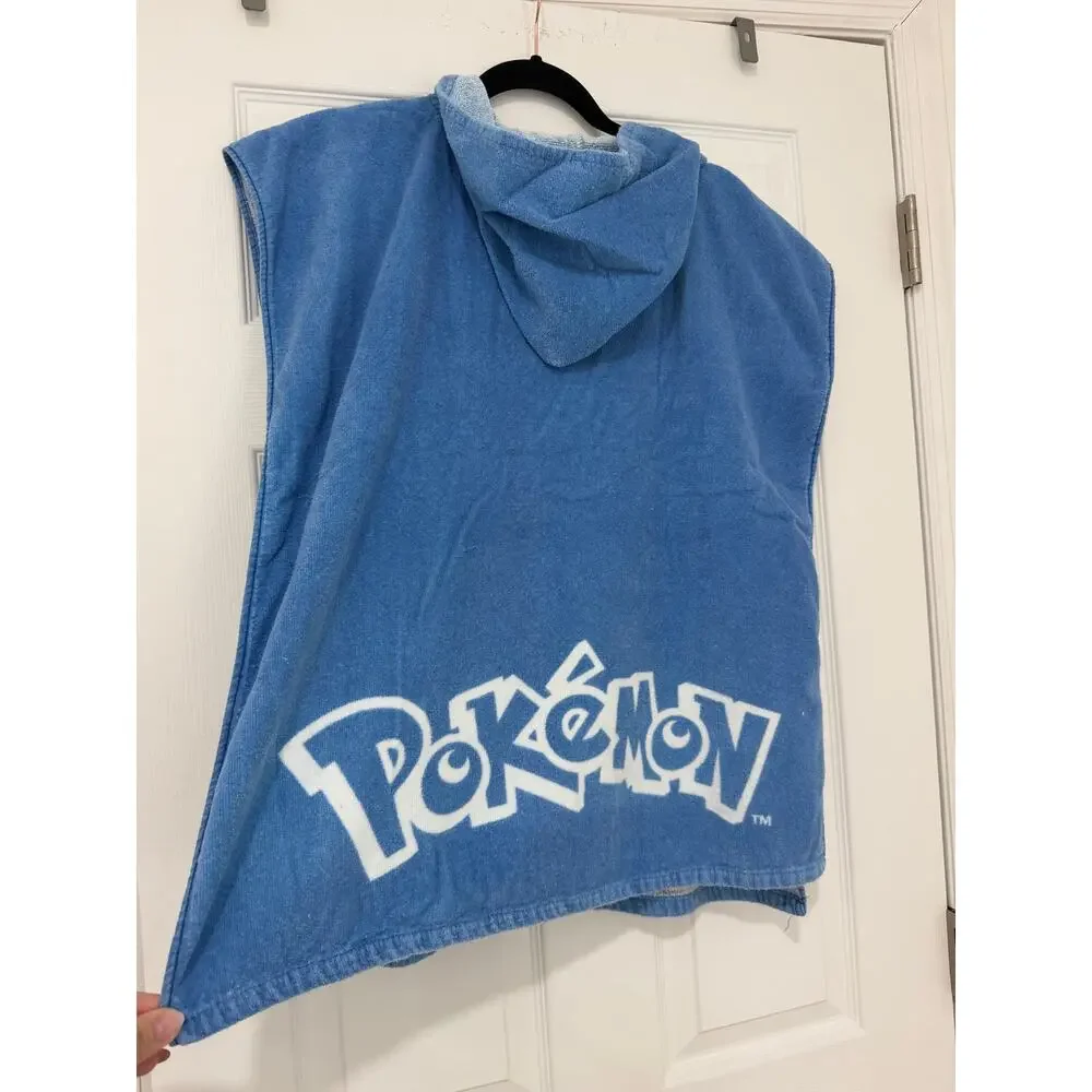 Zara Kids - POKÉMON™ Poncho Hooded Towel - Size 10-14 Years
